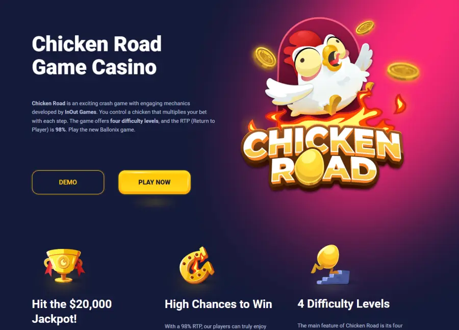 casino chicken road game